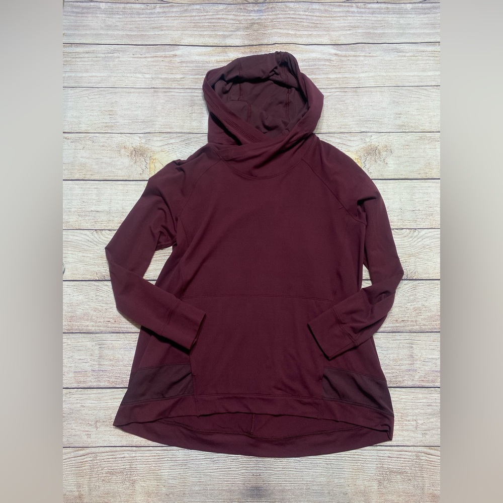 Lululemon red/maroon light weight hoodie